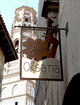 placa en laser para oksana instalada