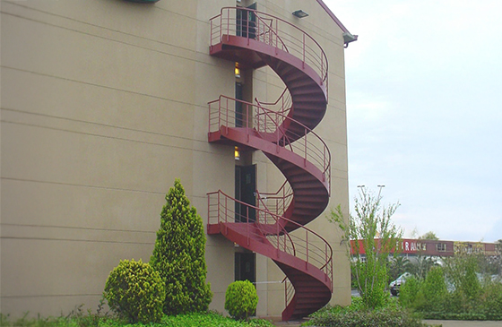 escalera exterior emergencia instalada escalera exterior emergencia instalada