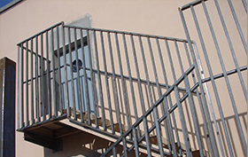 escalera exterior emergencia instalada escalera exterior emergencia instalada