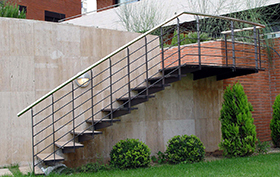 escalera metalica instalada escalera metalica instalada