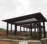 Trabajos de hierro en cornisa