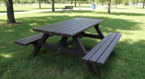 Mesa picinic plástico reciclado
