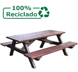 conjunto plastico reciclado seren