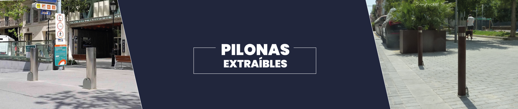 bolardos extraibles ado pilonas extraibles