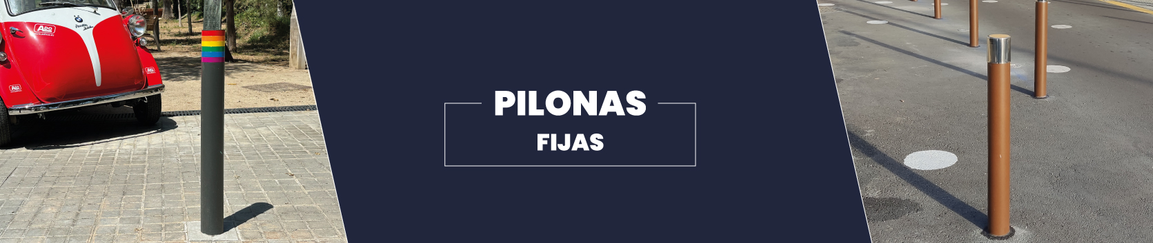 bolardos fijos pilonas fijas