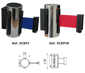 separador cinta extensible pared acero inoxidable separador cinta extensible pared acero inoxidable