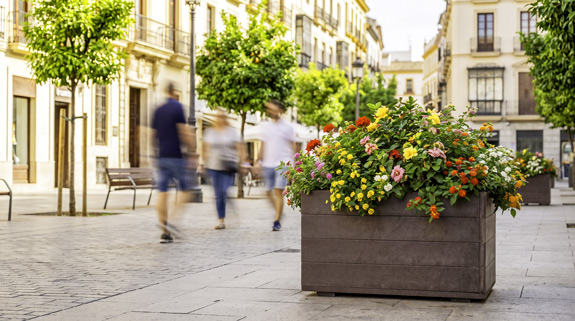 jardineras nord listones de plástico