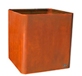 jardinera rectangular corten