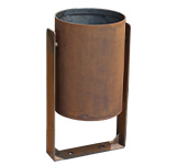 papelera corten reto