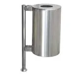 papelera circular acero inoxidable emi papelera circular acero inox emi