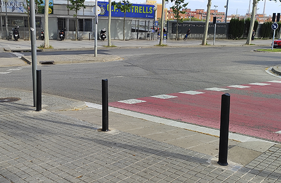 pilona a-flex badalona negra