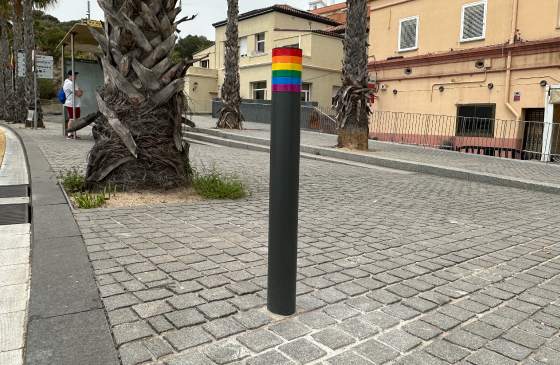 pilona hierro flag fija pilona hierro flag fija