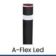 pilonas bolardos flexibles a-flex leds