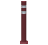 Pilona flexible A-Flex DT Carril Bici placa