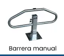 barreres abatibles manuales