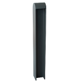 pilona bolardo de seguridad fijo grey