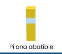 pilonas bolardos abatibles