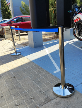 poste acero inoxidable cinta extensible poste acero inoxidable cinta extensible