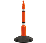 poste con base para cinta extensible