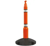 ado poste con base para cinta extensible