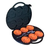Maletín balizas señalizadoras magneticas