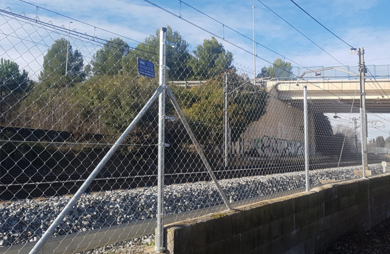 valla simple torsion cremallera galvanizada valla simple torsion cremallera galvanizada
